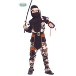 NINJA COMANDO INFANTIL TALLA 7-9 AÑOS