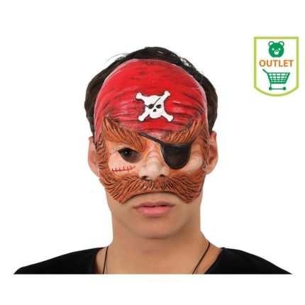 máscara pirata látex