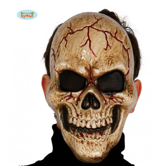 CARETA CALAVERA DE LAS TINIEBLAS PVC