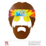 GAFAS HIPPIE CON BARBA