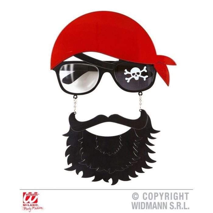 GAFAS PIRATA CON BARBA