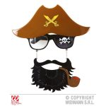 GAFAS CAPITÁN PIRATA CON BARBA