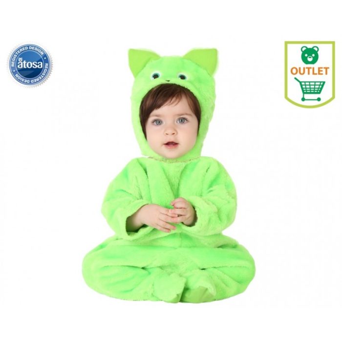 DISFRAZ KIOKIDS VERDE, T. 6-12 MESES