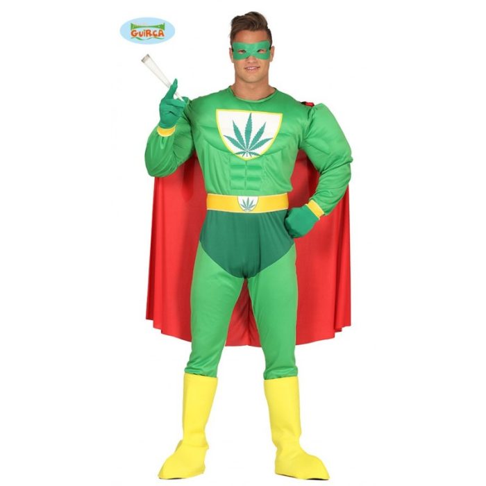 SUPERHEROE MARIHUANA ADULTO TALLA L 52-54 L