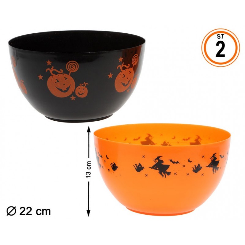 CESTO HALLOWEEN 13*22 CM 2 ST.