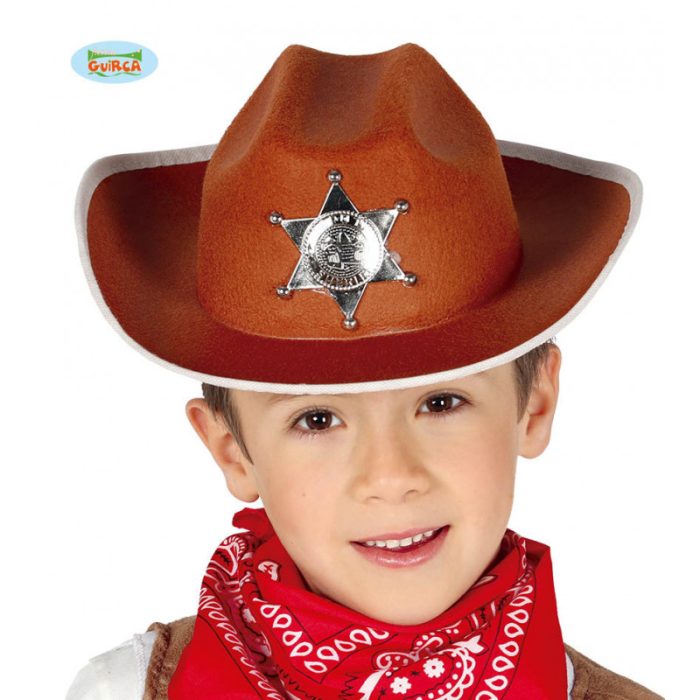 SOMBRERO SHERIFF INFANTIL