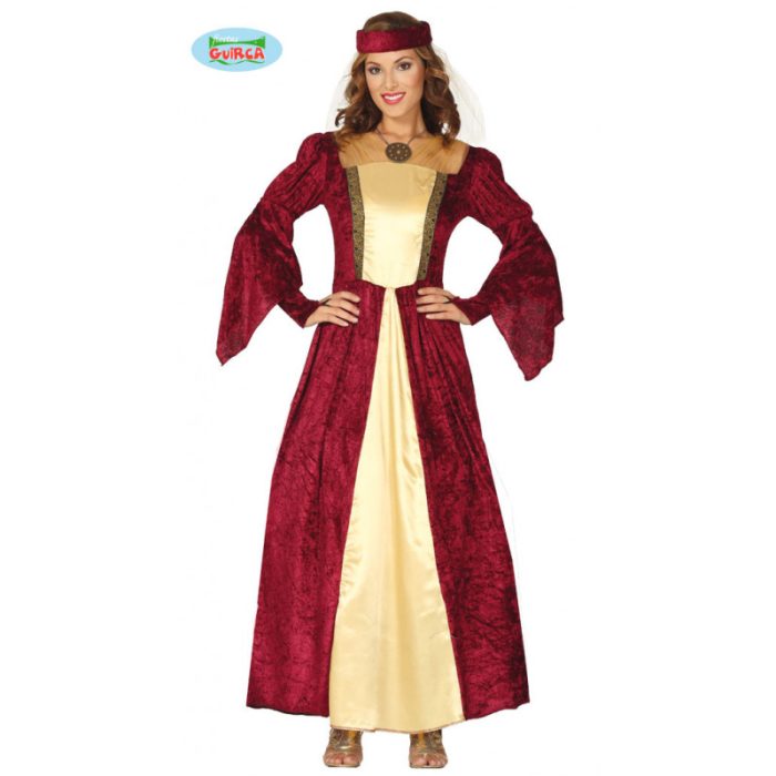 DISFRAZ DAMA MEDIEVAL ADULTA TALLA M 38 40 M