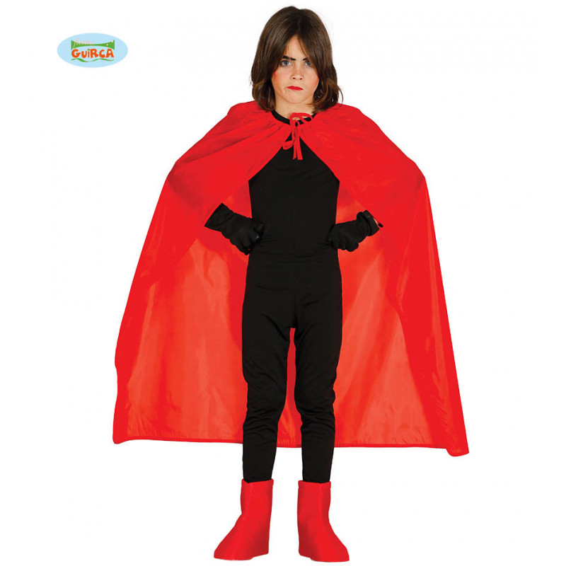 CAPA ROJA INFANTIL 100 CMS.