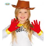 GUANTES ROJOS INFANTILES 19 CMS.