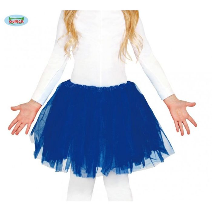 Tutú de 30 Centímetros de color Azul Cielo Infantil - oferta