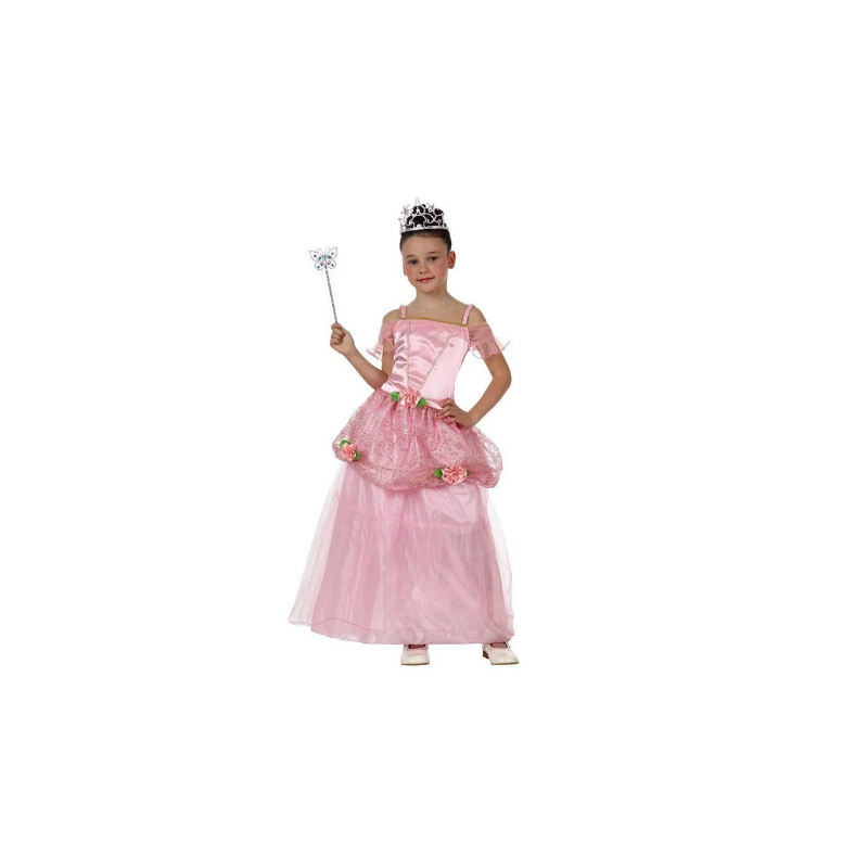 Disfraz Princesa Rosa inf 7-9 años - oferta